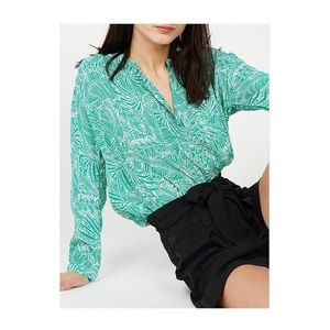NEW Suncoo Paris: Liege Blouse Green